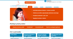 Desktop Screenshot of laserpraktik.cz